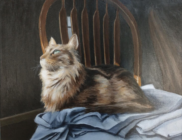 2022, acrylic